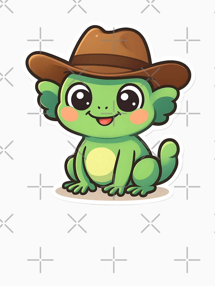 Cowboy Frog Cartoon – Yeehaw Frog Design by StickyGuys T-Shirts, Hoodie, Sweatshirt | BlankRebels.com (Image 3)