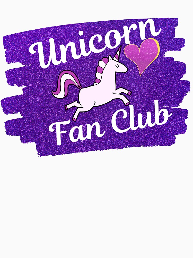 Unicorn Fan Club by DaydreamerDzine T-Shirts, Hoodie, Sweatshirt | BlankRebels.com (Image 2)