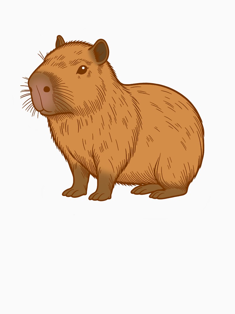 Sweet Little Capy by Cleber Medeiros T-Shirts, Hoodie, Sweatshirt | BlankRebels.com (Image 3)
