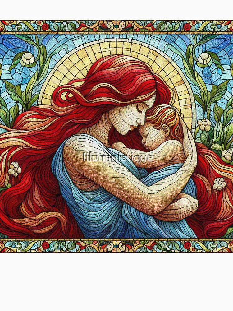 Caring Embrace Mothers Day by Illuministique T-Shirts, Hoodie, Sweatshirt | BlankRebels.com (Image 3)