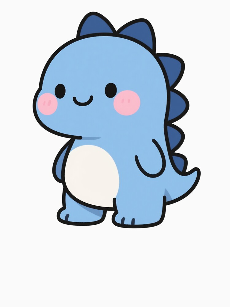 Kawaii Dinosaur by 2rose T-Shirts, Hoodie, Sweatshirt | BlankRebels.com (Image 3)