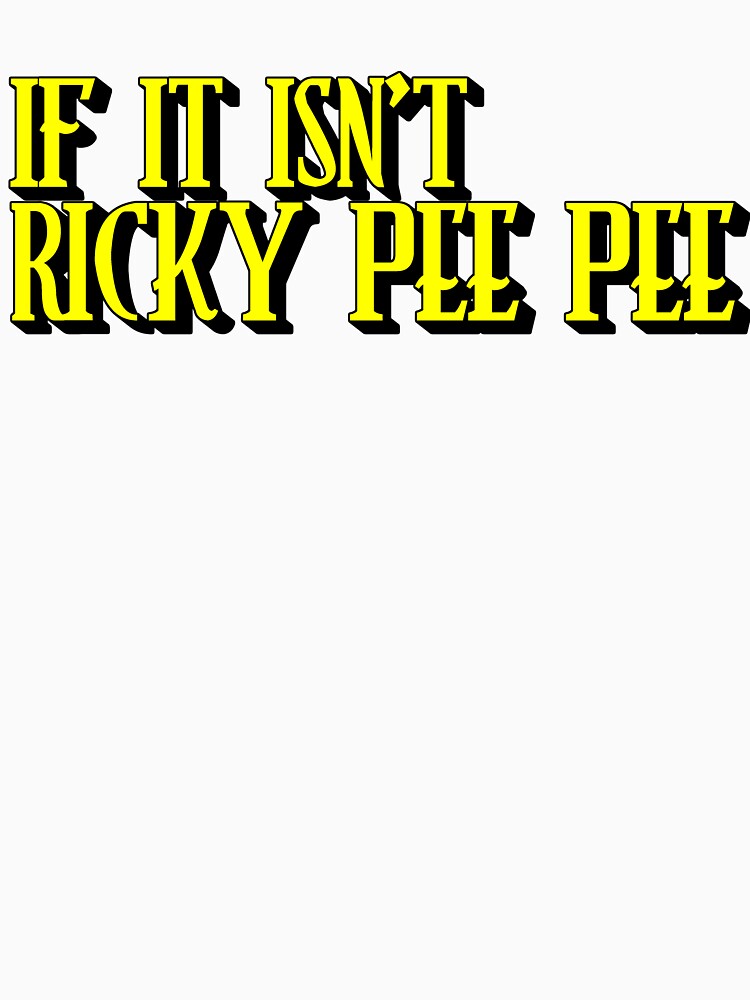 If it isn't Ricky Pee Pee by dogfish-art