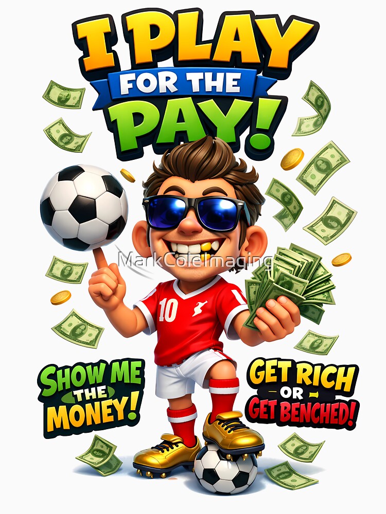 Football Funny but True by MarkColeImaging