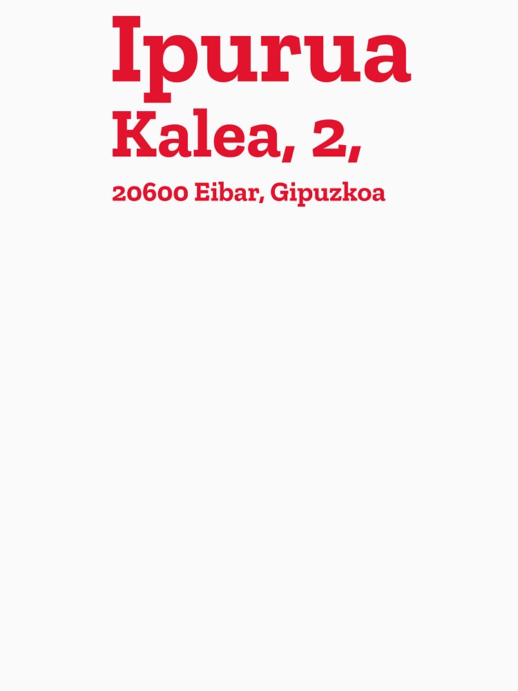 Eibar Stadium Address by The Chuck Wagon