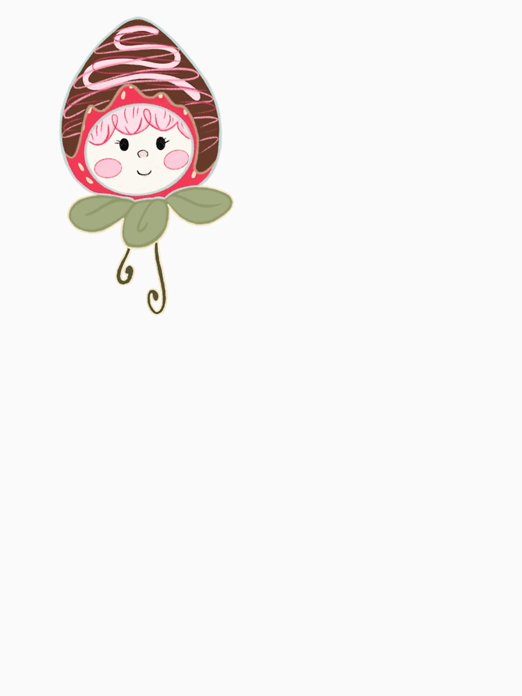 Chocolate Strawberry girl by Enchanted-Trees T-Shirts, Hoodie, Sweatshirt | BlankRebels.com (Image 2)