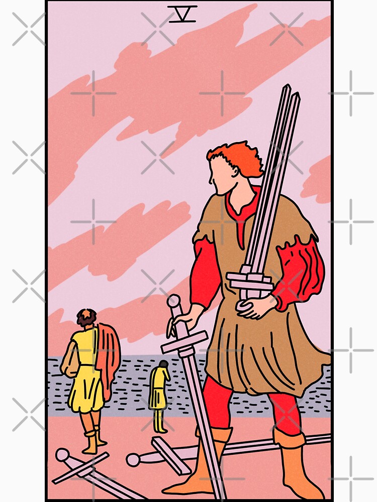 5 of Swords by RubyGoesBananas T-Shirts, Hoodie, Sweatshirt | BlankRebels.com (Image 3)