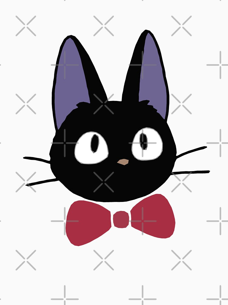 Kawaii Jiji Cat Black Cat Anime Japanese Aesthetics Lifestyle by Damcoc T-Shirts, Hoodie, Sweatshirt (Image 3)