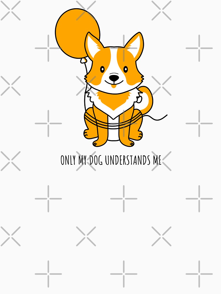 Only My Dog Understands Me Funny Dog by Harmonick-Tees Hoodie, Sweatshirt | BlankRebels.com (Image 3)