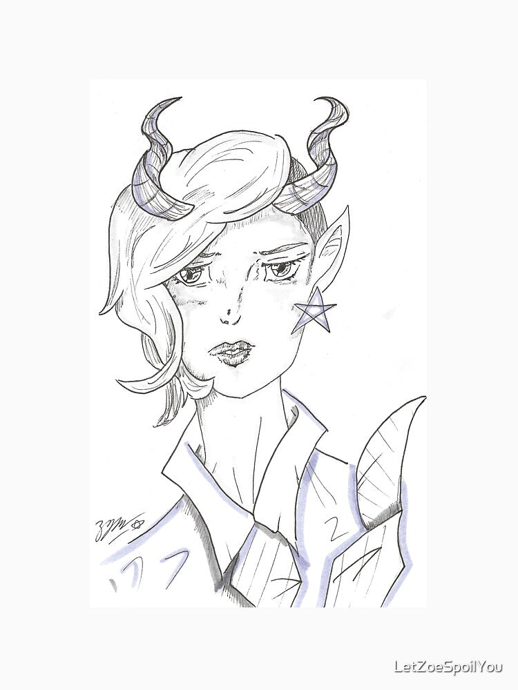 Zoe the Demon by LetZoeSpoilYou T-Shirts, Hoodie, Sweatshirt | BlankRebels.com (Image 3)
