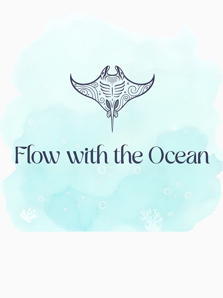 Flow with the Ocean by SineGeneva T-Shirts, Hoodie, Sweatshirt | BlankRebels.com (Image 3)