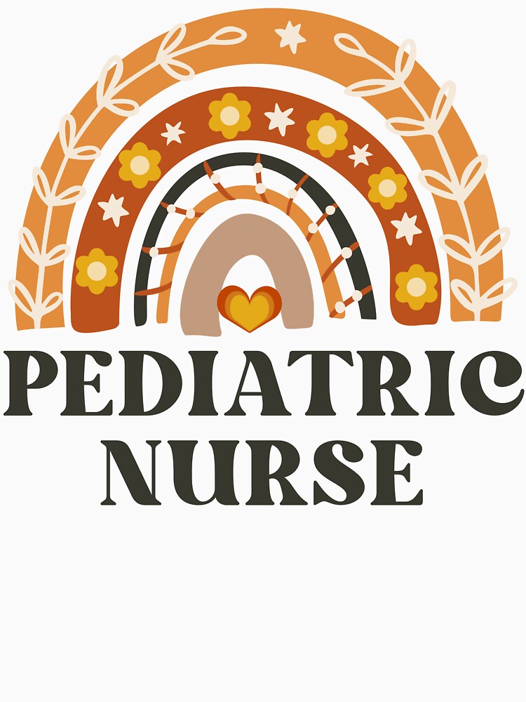 Pediatric Nurse Vintage Rainbow by AsinusAS T-Shirts, Hoodie, Sweatshirt | BlankRebels.com (Image 3)
