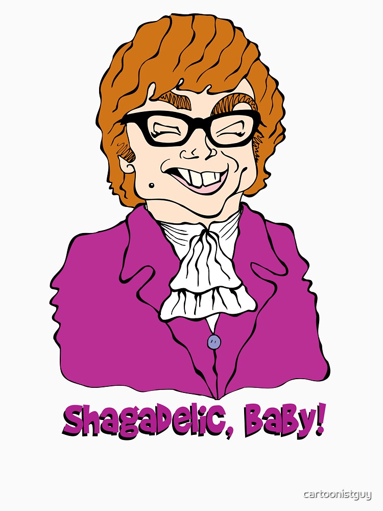 MIKE MYERS AUSTIN POWERS FAN ART by cartoonistguy T-Shirts, Hoodie, Sweatshirt | BlankRebels.com (Image 3)