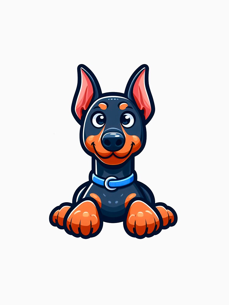 Cute Doberman Dog Kawaii T-Shirts, Hoodie, Sweatshirt