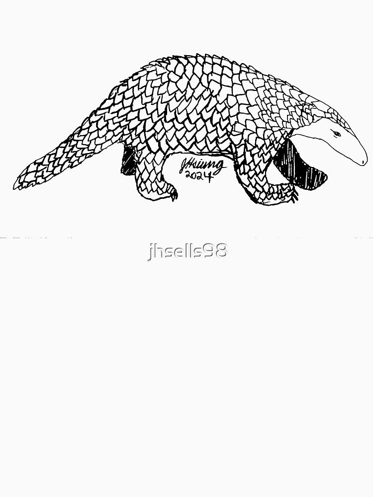 Pangolin by jhsells98 T-Shirts, Hoodie, Sweatshirt | BlankRebels.com (Image 3)