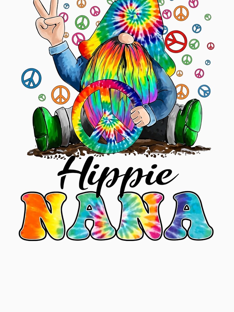 Hippie Nana Gnome Colorful Gnome Mother's Day by LindseyKris T-Shirts, Hoodie, Sweatshirt | BlankRebels.com (Image 3)