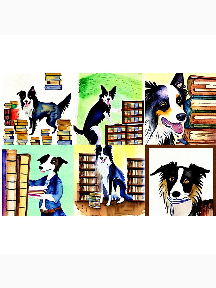 A DOG WHO LOVES THE BOOKS by Megh Trivedi T-Shirts, Hoodie, Sweatshirt | BlankRebels.com (Image 3)