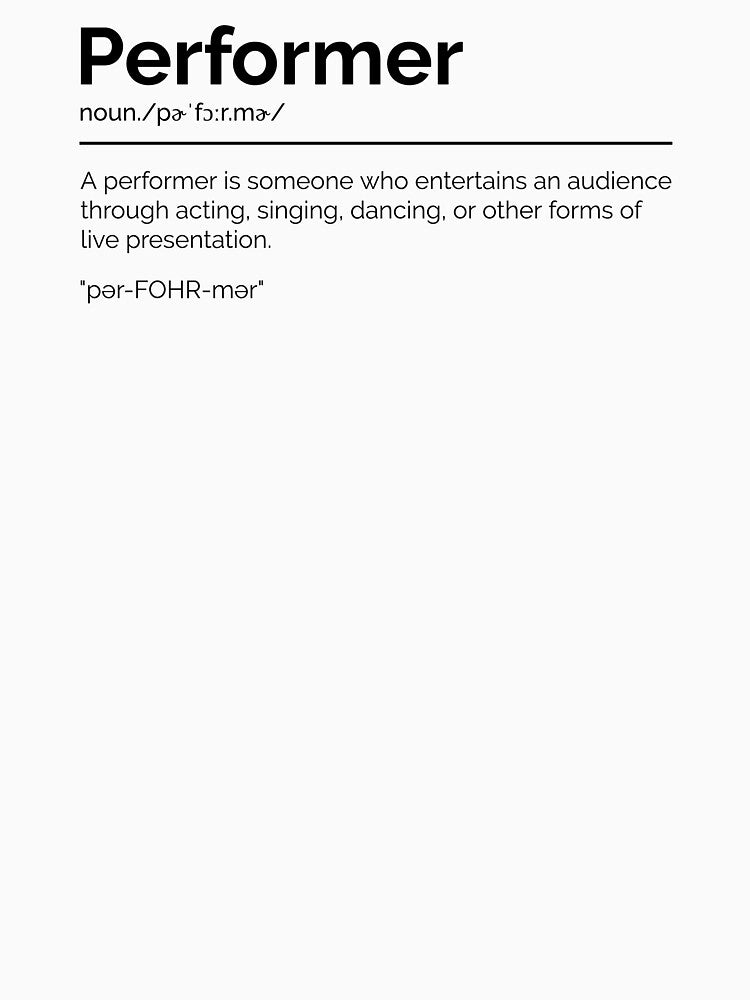 Performer by ConsiTee T-Shirts, Hoodie, Sweatshirt | BlankRebels.com (Image 3)