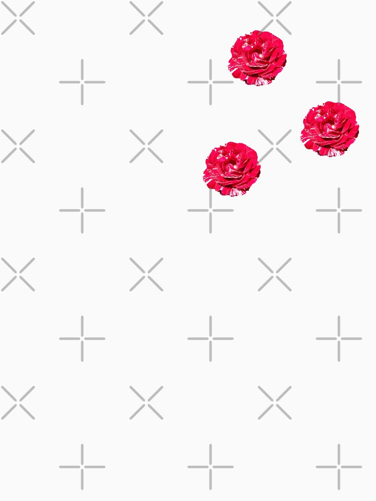 Red and White Swirl Roses by PudgeMuffin Creations