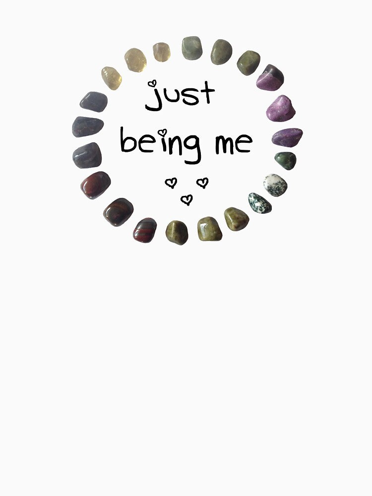 "Just Being Me" Crystal Grid by KarmaThymes T-Shirts, Hoodie, Sweatshirt | BlankRebels.com (Image 3)