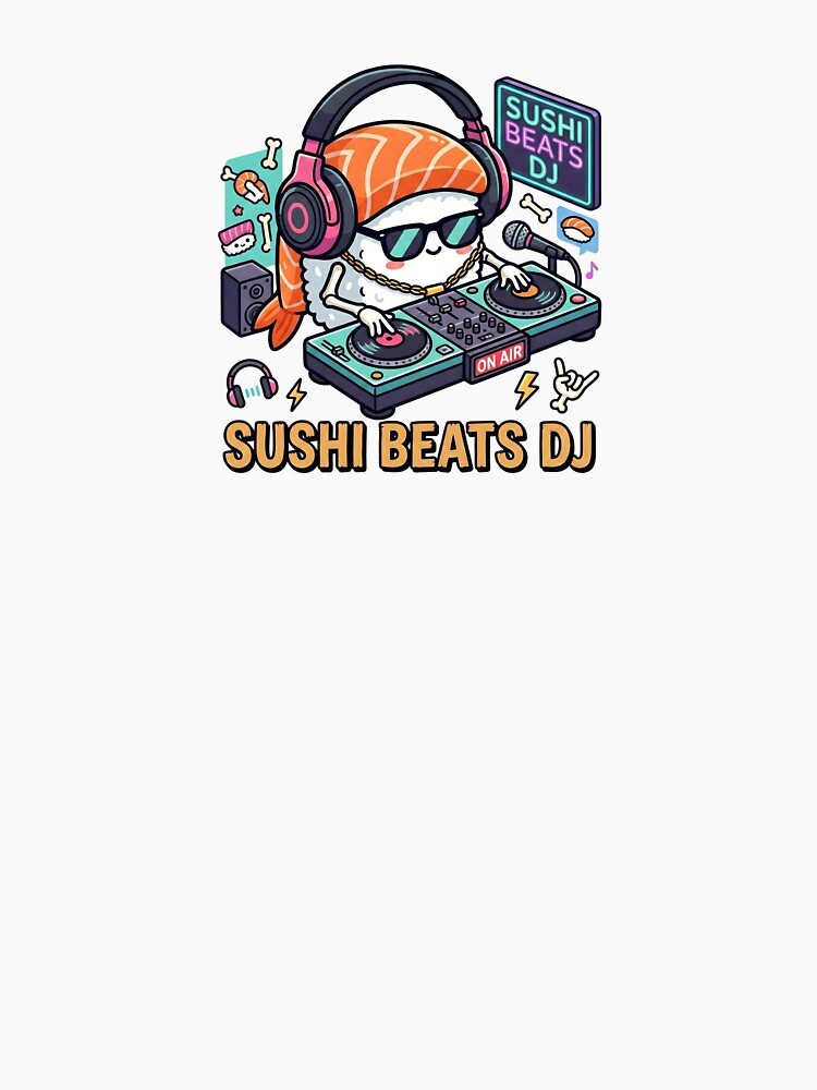 Sushi Beats DJ Salmon Nigiri by Kvarny