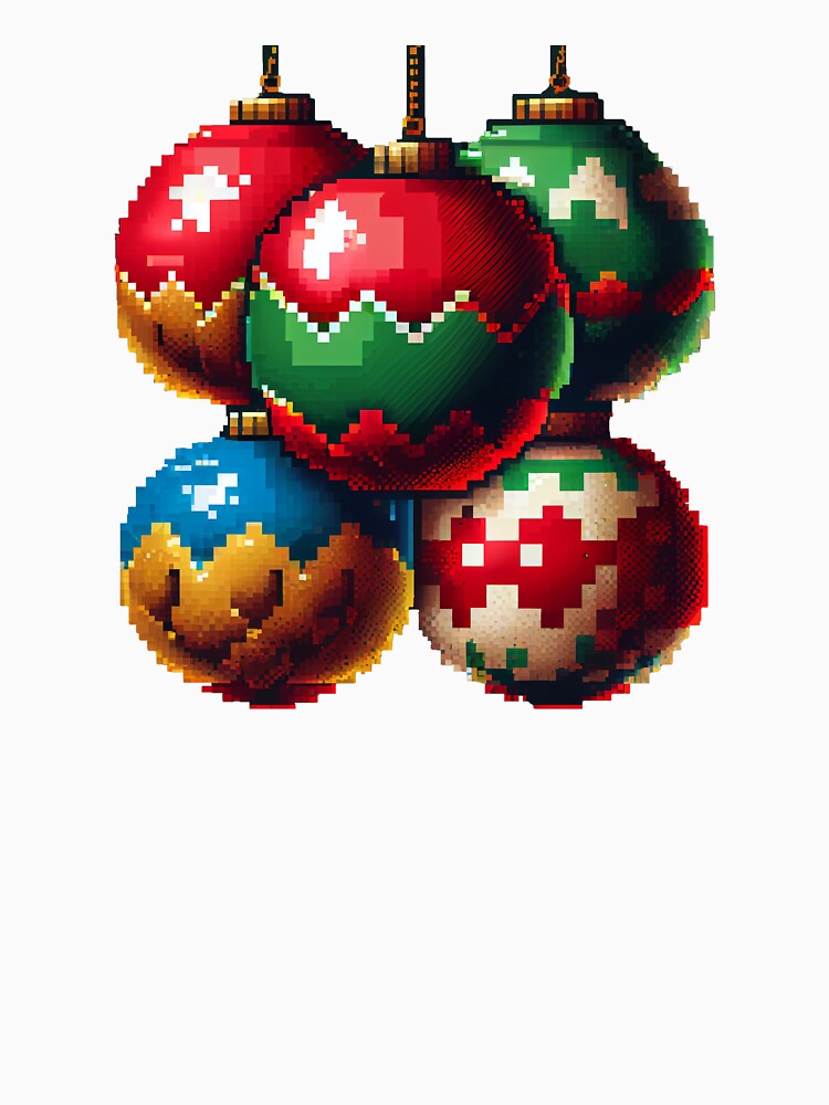 Christmas balls. 2 by Pixelarium T-Shirts, Hoodie, Sweatshirt | BlankRebels.com (Image 3)