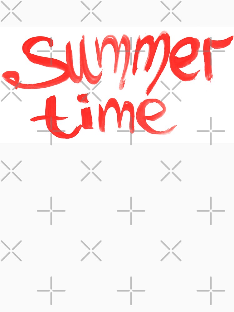 Custom hand lettering | summer time by lausn T-Shirts, Hoodie, Sweatshirt | BlankRebels.com (Image 3)