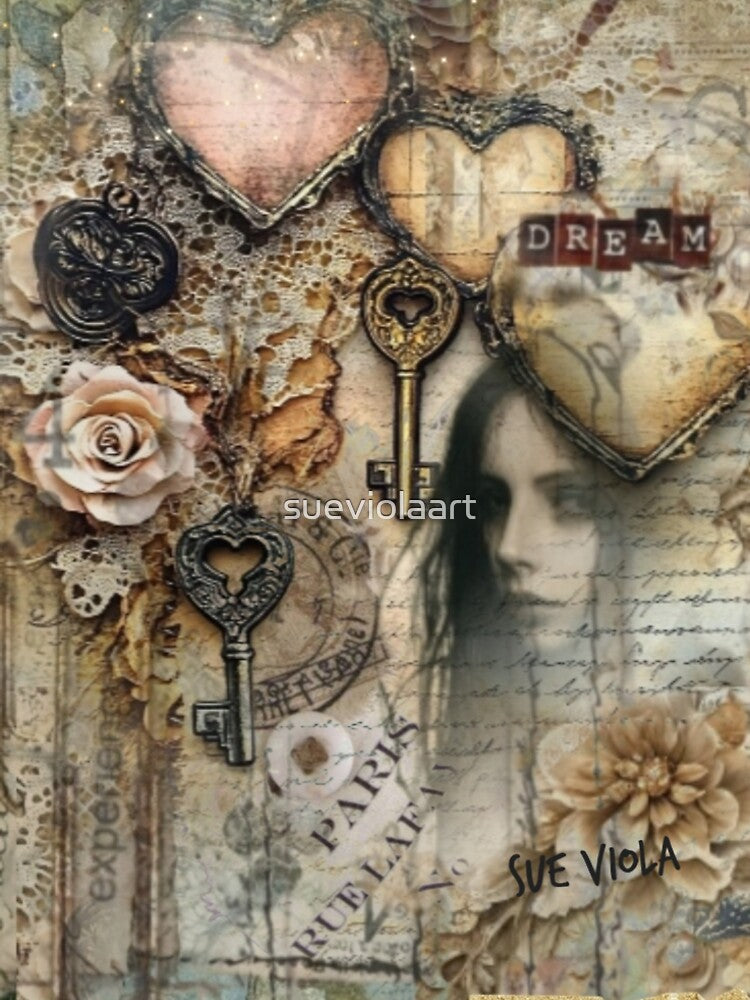 Key To Her Dreams by sueviolaart T-Shirts, Hoodie, Sweatshirt | BlankRebels.com (Image 2)