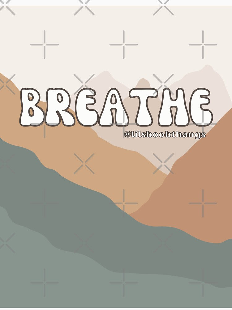 Breathe Mountain Air v9 | @lilsboobthangs by lilsboobthangs T-Shirts, Hoodie, Sweatshirt | BlankRebels.com (Image 3)