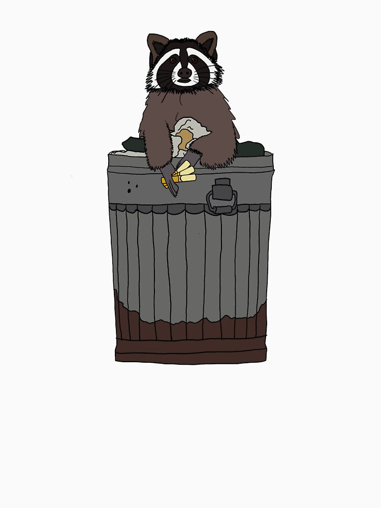 Reed Trash Panda Raccoon by cleverclarinet T-Shirts, Hoodie, Sweatshirt | BlankRebels.com (Image 3)