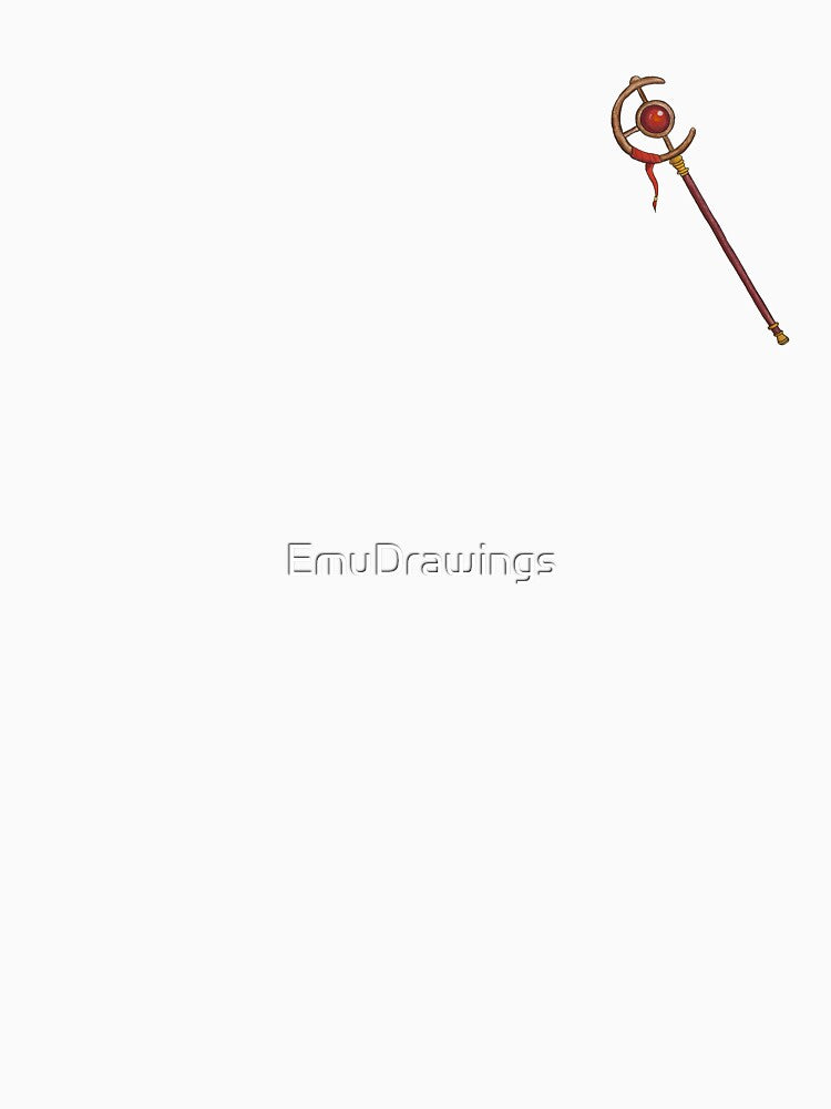 Frieren Magic Staff Watercolor by EmuDrawings