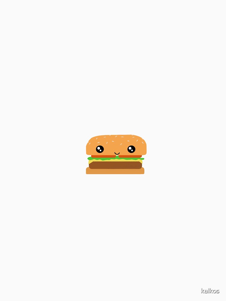 Cute Burger by kalkos T-Shirts, Hoodie, Sweatshirt | BlankRebels.com (Image 3)