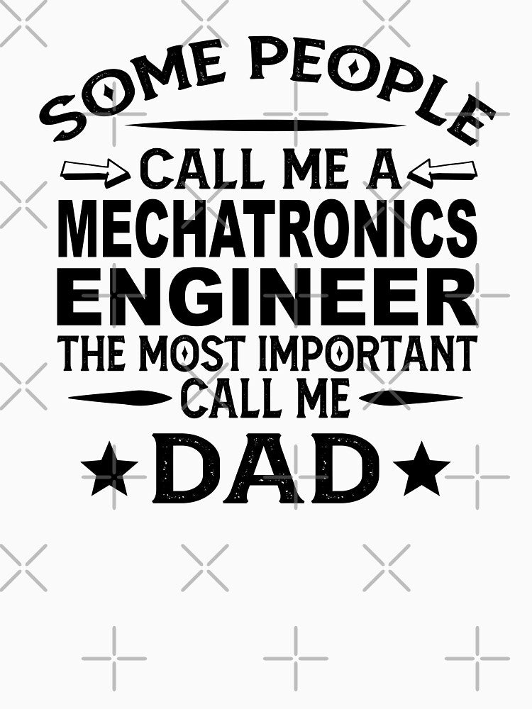 Mechatronics engineer Father Dad T-shirt gift for father's Day Mechatronics engineer Dad Father's Day,... (Image 3)