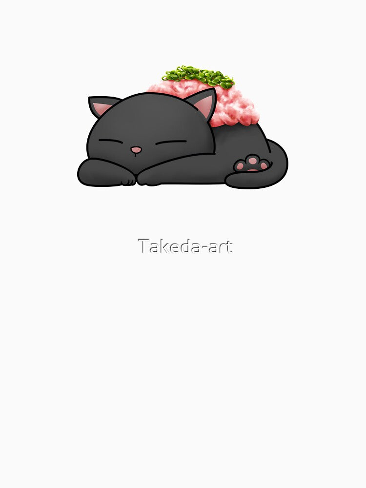 Negitoro Sushi Cat by Takeda-art T-Shirts, Hoodie, Sweatshirt | BlankRebels.com (Image 3)