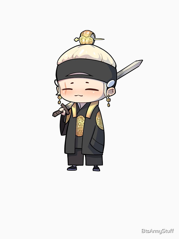 Daechwita - AGUST D-2 chibi art by BtsArmyStuff T-Shirts, Hoodie, Sweatshirt | BlankRebels.com (Image 3)