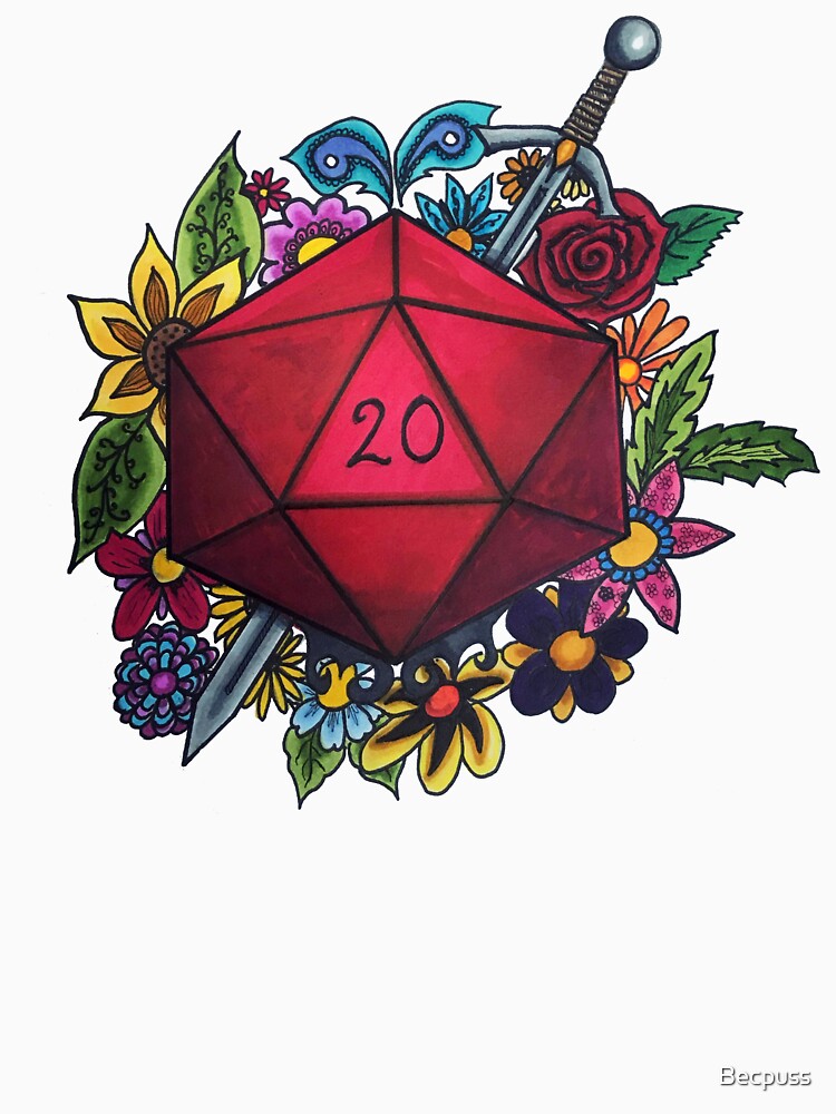 Natural 20 by Becpuss T-Shirts, Hoodie, Sweatshirt | BlankRebels.com (Image 3)