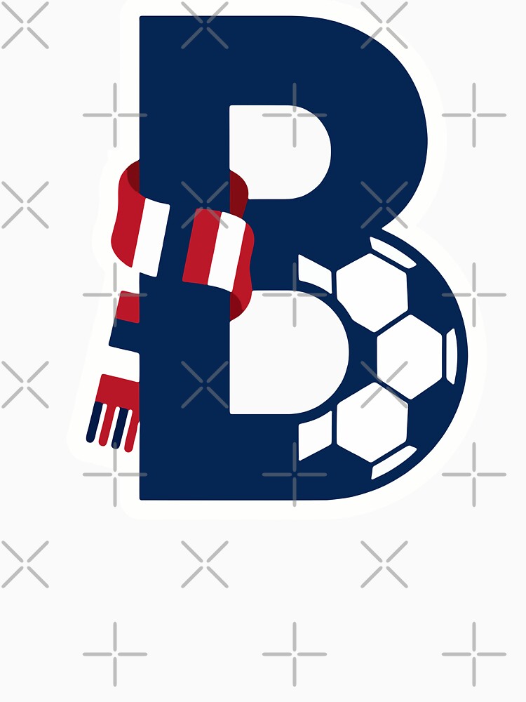 Beautiful Game Football Monogram B by xmoudx