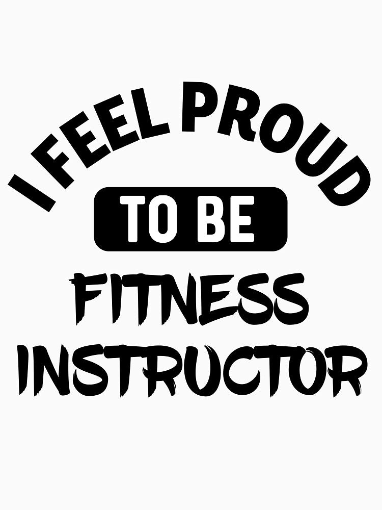 I feel Proud to be fitness instructor by bumperapparels T-Shirts, Hoodie, Sweatshirt | BlankRebels.com (Image 3)