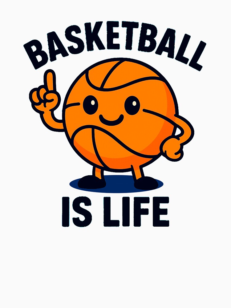 Basketball Is Life – Cute Smiling by thepicassoUA T-Shirts, Hoodie, Sweatshirt | BlankRebels.com (Image 3)