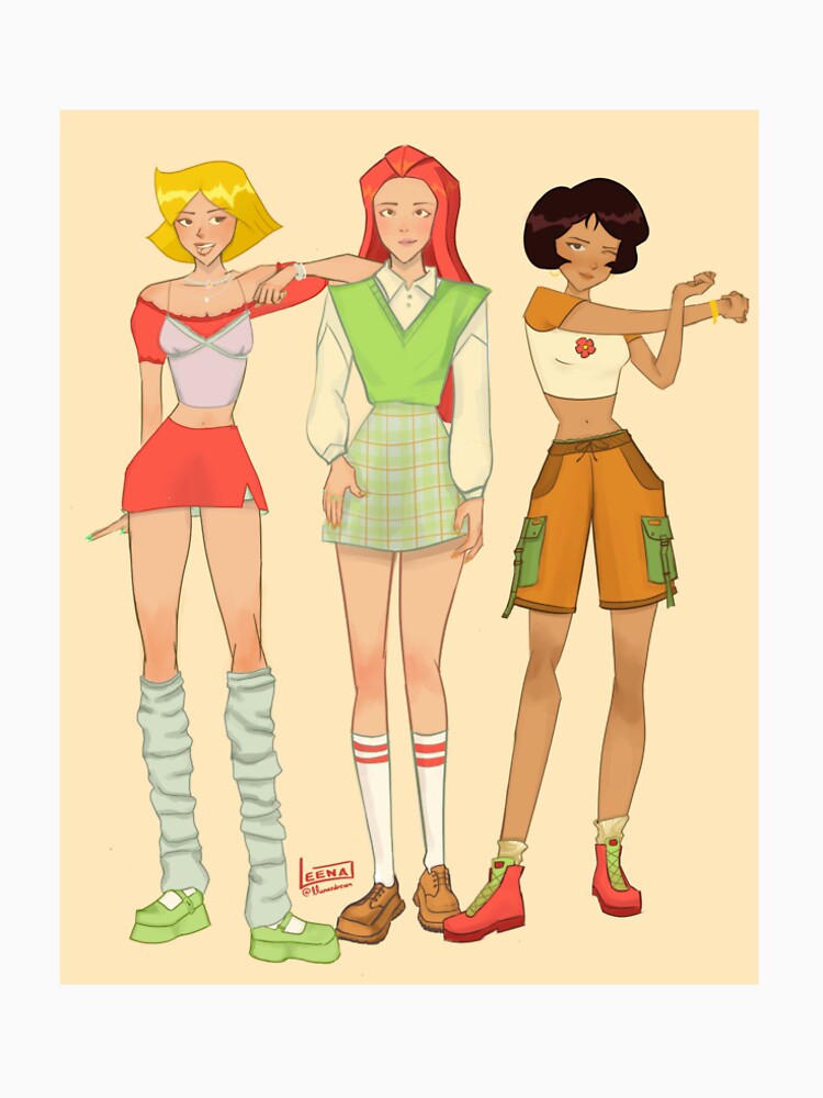 Totally Spies! by llunardream T-Shirts, Hoodie, Sweatshirt | BlankRebels.com (Image 2)