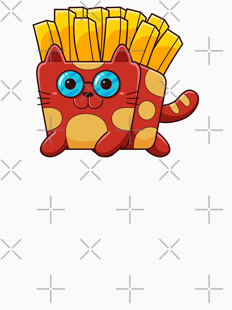 Cute Cat Kawaii Fries by PosterpartyCo T-Shirts, Hoodie, Sweatshirt | BlankRebels.com (Image 3)