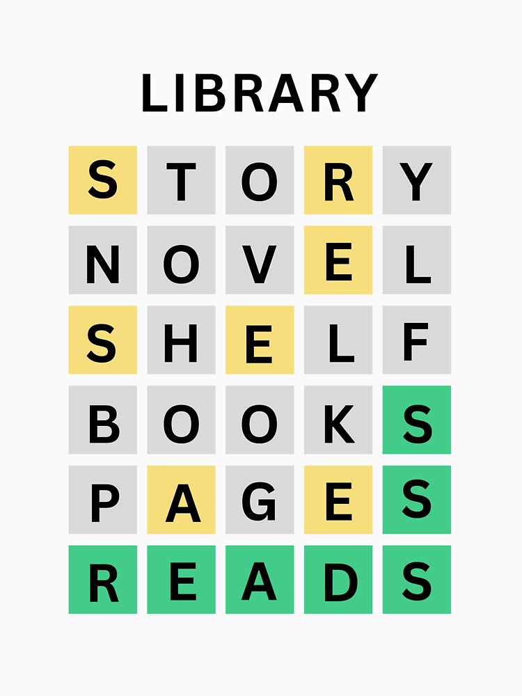 Library Wordle by RainyDayReader T-Shirts, Hoodie, Sweatshirt | BlankRebels.com (Image 3)