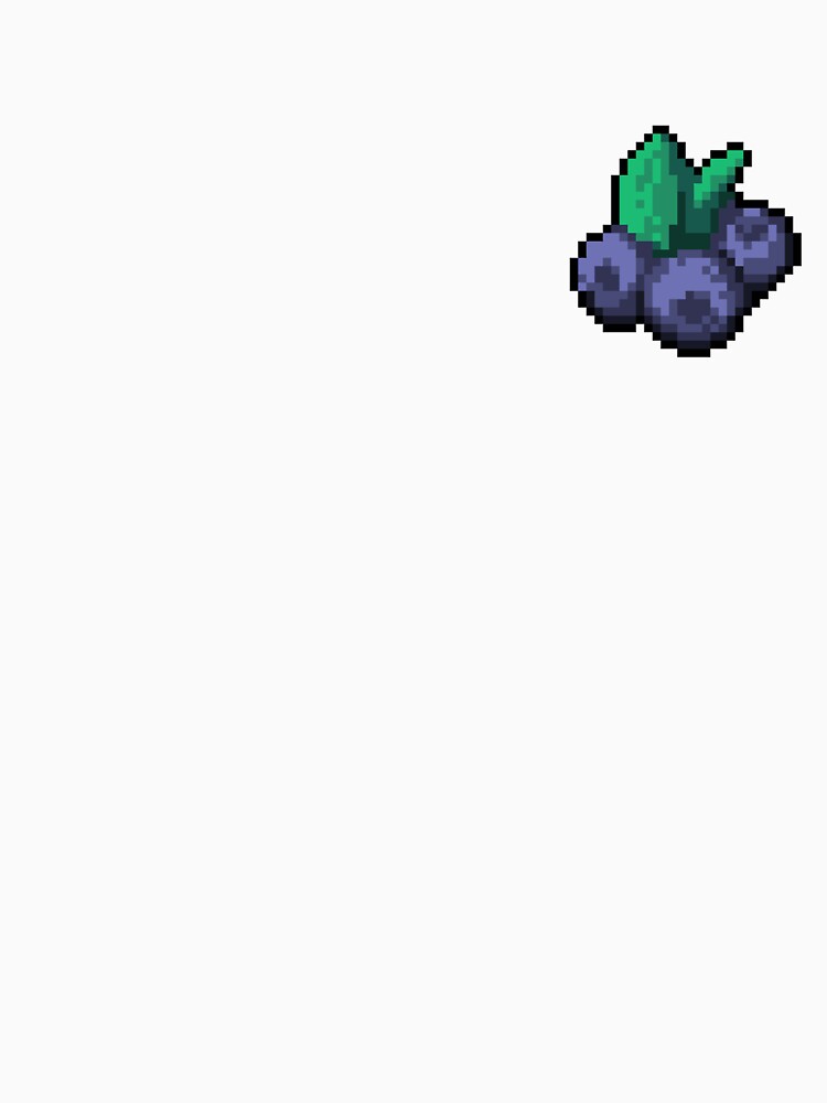 Pixel Blueberry - pixel food art by LittleFoodShop T-Shirts, Hoodie, Sweatshirt | BlankRebels.com (Image 3)