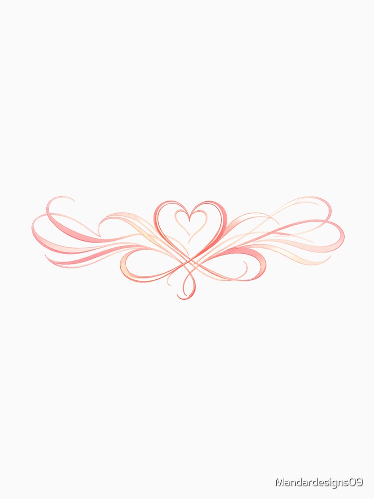 Heart Breeze Lines –  Hoodies & Tees by Mandardesigns09 Sweatshirt | BlankRebels.com (Image 3)