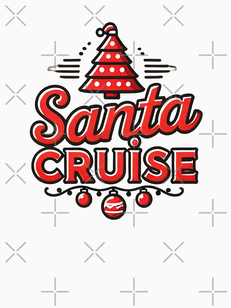 Santa Cruise Christmas tree by cu-animals-te T-Shirts, Hoodie, Sweatshirt | BlankRebels.com (Image 3)