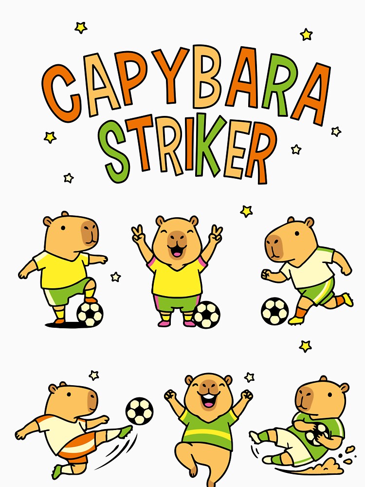 Capy Striker - Soccer Capybara Goal by RedStreamStudio