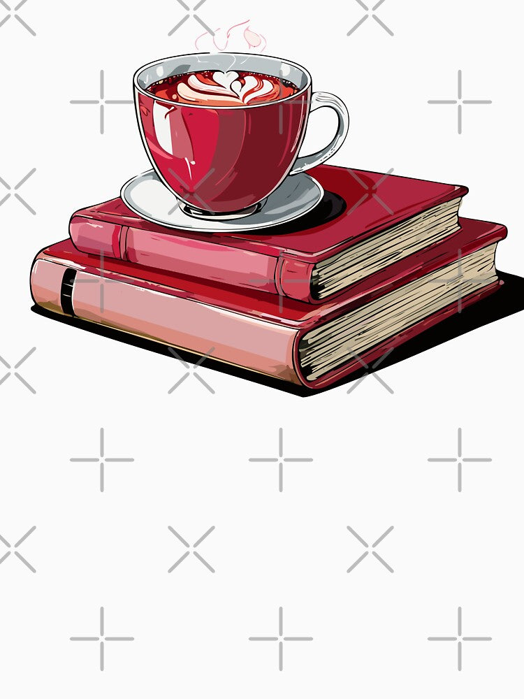 Coffee and Books by MaiZephyr T-Shirts, Hoodie, Sweatshirt | BlankRebels.com (Image 3)