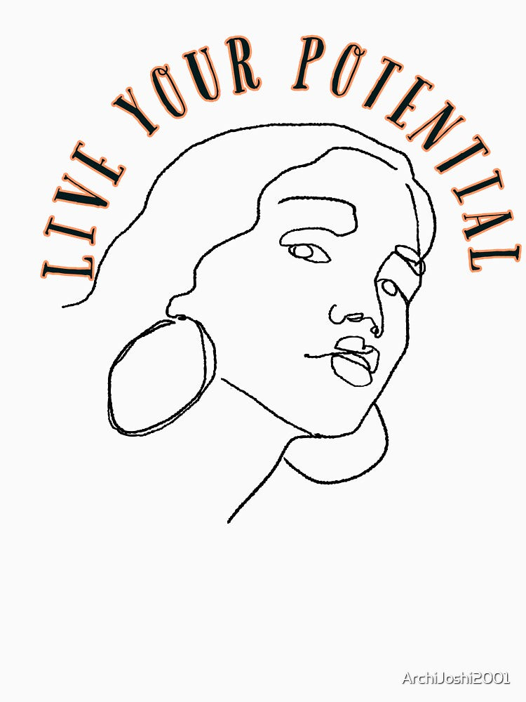 Live your Potential by ArchiJoshi2001 T-Shirts, Hoodie, Sweatshirt | BlankRebels.com (Image 3)