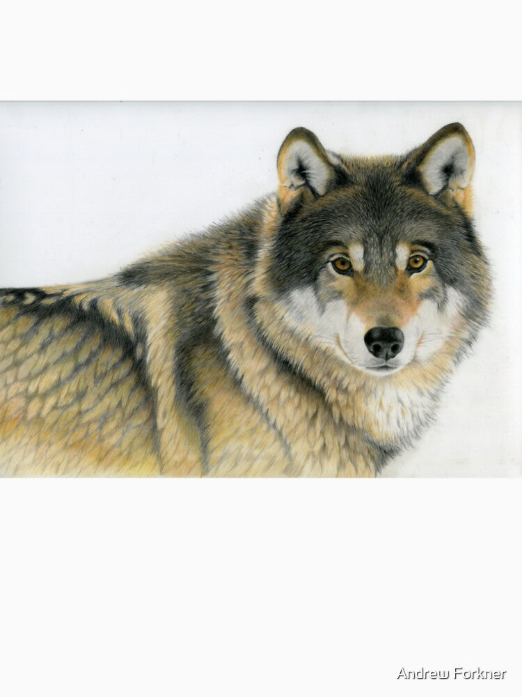 Grey Wolf by Andrew Forkner T-Shirts, Hoodie, Sweatshirt | BlankRebels.com (Image 2)