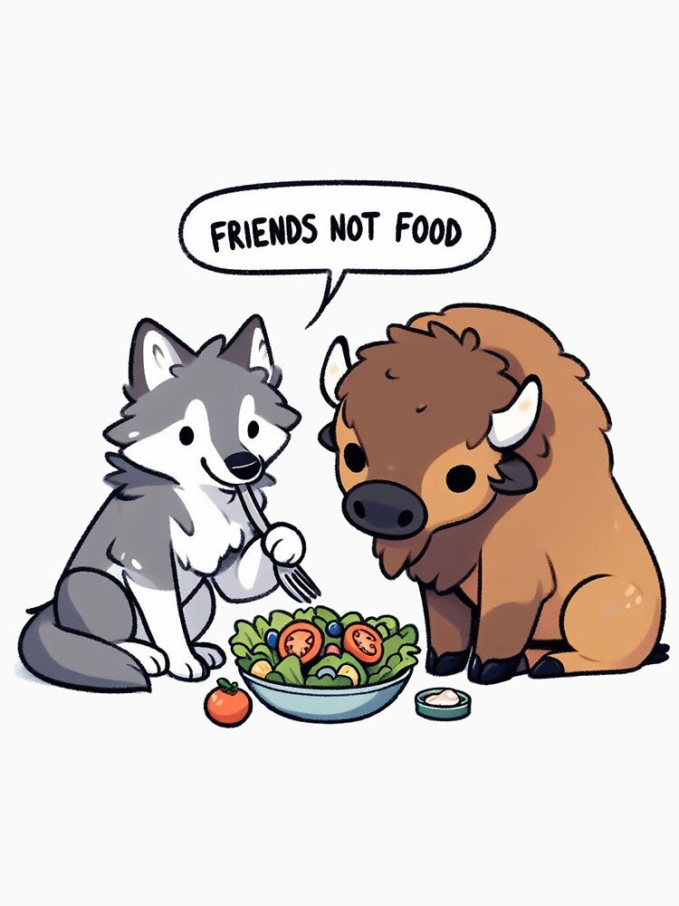 Vegan Wolf by LemuellTrends T-Shirts, Hoodie, Sweatshirt | BlankRebels.com (Image 3)