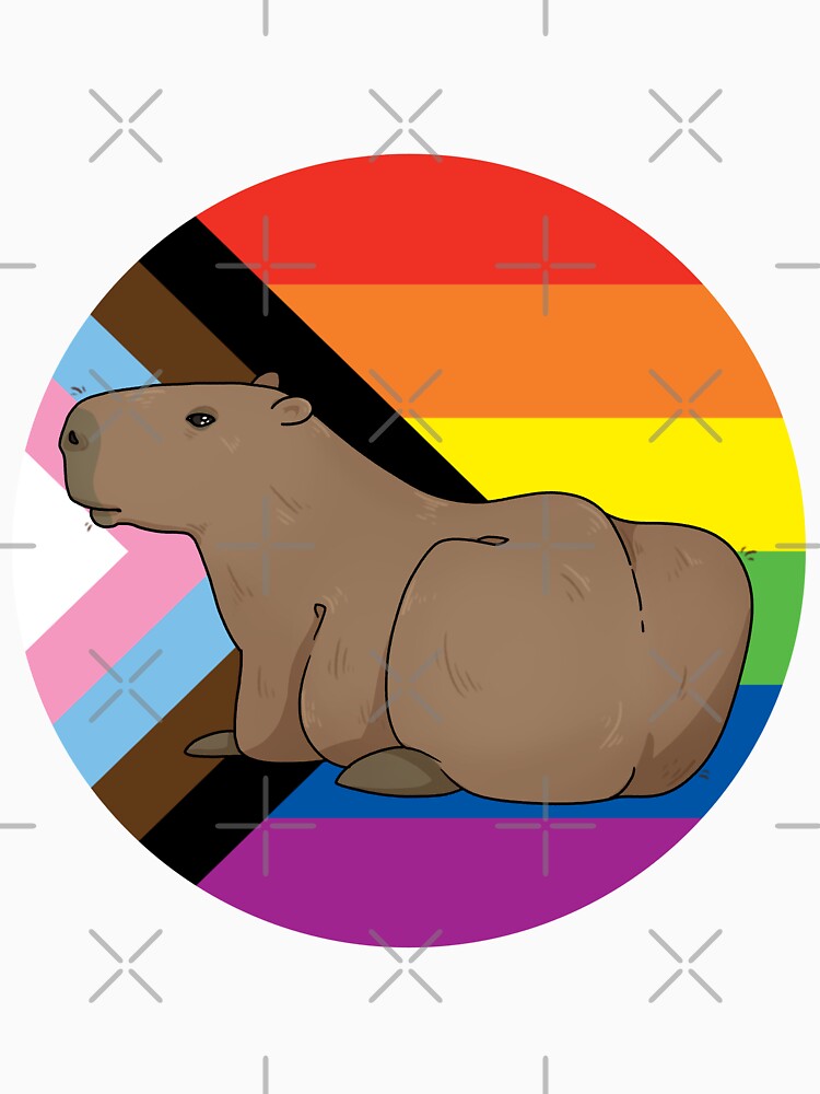 Capybara Pride by PlasmaCakes T-Shirts, Hoodie, Sweatshirt | BlankRebels.com (Image 3)